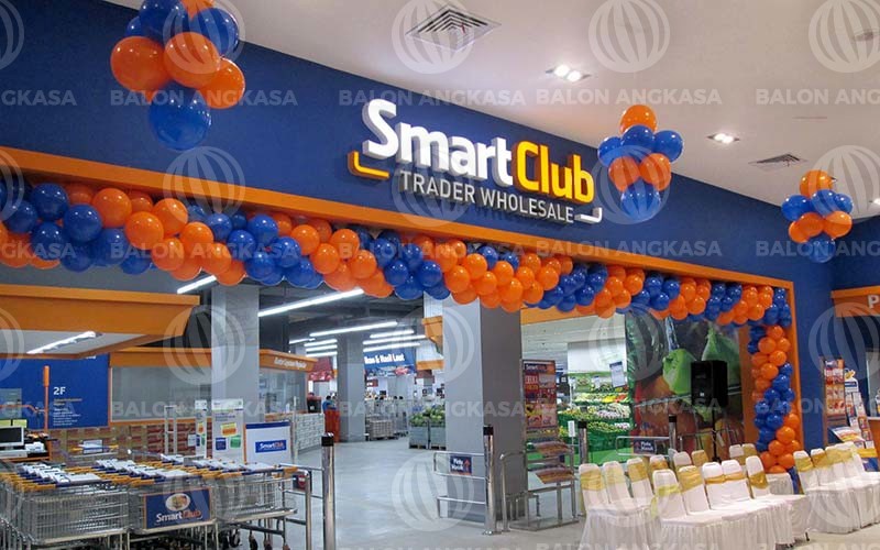 Balon Dekorasi Smart Club Opening