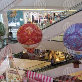 Balon Gantung Hot Air Living World Mall Alam Sutera