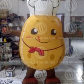 Balon Maskot Potato